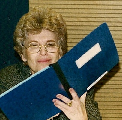Martha Mednick at a meeting of the Society for the Psychological Study of Social Issues. Courtesy of SPSSI.